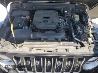2020 Jeep Wrangler Unlimited Sahara with VIN 1C4HJXEN9LW247869, listed as a Copart auction lot 62697245 with 100,982 mi miles and Salvage title. Bid and sale history available at DreamBid. Image 11.