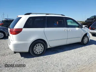 2005 Toyota Sienna CE with VIN 5TDZA23CX5S296459, listed as a Copart auction lot 81801094 with 206,953 mi miles and Salvage Title. Bid and sale history available at carsss.com. Image 3.