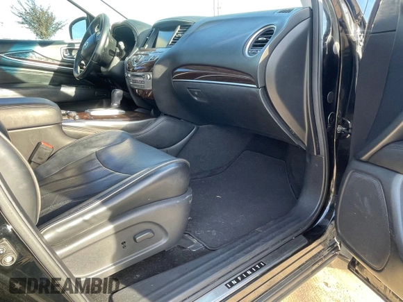 2013 Infiniti JX35 with VIN 5N1AL0MN2DC326710, listed as a Copart auction lot 80642574 with 174,686 mi miles and Clean Title. Bid and sale history available at carsss.com. Image 5.