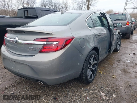 2017 Buick Regal Sport Touring with VIN 2G4GL5EX9H9174025, listed as a IAAI auction lot 41434434 with 86,773 mi miles and . Bid and sale history available at DreamBid. Image 4.