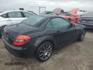 2008 Mercedes-Benz SLK-Class 3.5L with VIN WDBWK56F38F182216, listed as a Copart auction lot 74959864 with 0 mi miles and Salvage Title. Bid and sale history available at carsss.com. Image 3.