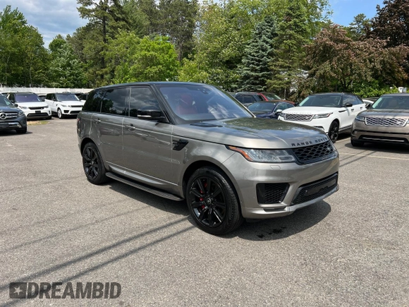 2018 Land Rover Range Rover Sport z VIN SALWR2RE5JA191333, wystawiony jako Copart lot #59612505 z przebiegiem 96 787 mil mil oraz Czysty tytuł • Clean title. Historia ofert i sprzedaży dostępna na DreamBid. Obrazek 1.