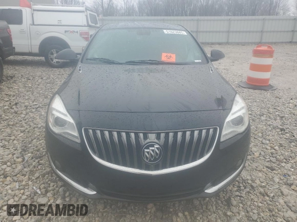 2016 Buick Regal Premium II with VIN 2G4GS5GX5G9198496, listed as a Copart auction lot 51623685 with 0 mi miles and Clean Title. Bid and sale history available at carsss.com. Image 5.