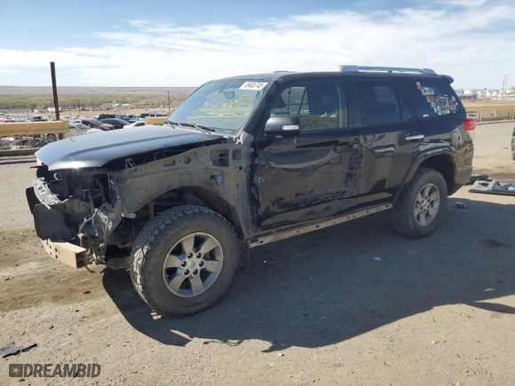 2012 Toyota 4Runner SR5 with VIN JTEBU5JR6C5079832, listed as a Copart auction lot 49485745 with 340,840 mi miles and Salvage Title. Bid and sale history available at carsss.com. Image 1.