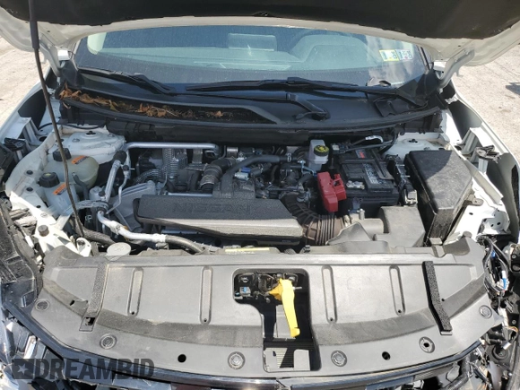 2024 Nissan Rogue S with VIN 5N1BT3AB5RC701934, listed as a Copart auction lot 61430615 with 21,609 mi miles and Salvage title. Bid and sale history available at DreamBid. Image 12.