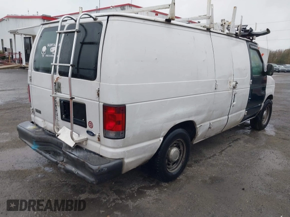 2004 Ford Econoline Cargo with VIN 1FTRE14W44HB53758, listed as a IAAI auction lot 40926124 with 139,104 mi miles. Bid and sale history available at carsss.com. Image 4.