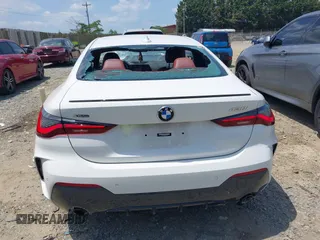 2023 BMW 4 Series 430i xDrive with VIN WBA73AP06PCM13452, listed as a IAAI auction lot 42546869 with 42,625 mi miles and . Bid and sale history available at DreamBid. Image 16.