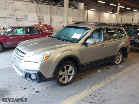 2014 Subaru Outback 2.5i Premium with VIN 4S4BRBCC6E3323986, listed as a IAAI auction lot 41622049 with 130,662 mi miles. Bid and sale history available at carsss.com. Image 2.