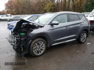 2019 Hyundai Tucson Ultimate with VIN KM8J3CAL9KU064308, listed as a Copart auction lot 75219473 with 0 mi miles and Salvage Title. Bid and sale history available at carsss.com. Image 1.