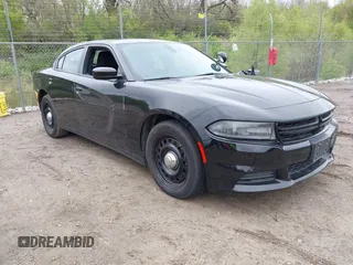 2019 Dodge Charger Police with VIN 2C3CDXKT8KH515011, listed as a IAAI auction lot 42184955 with 110,386 mi miles and . Bid and sale history available at DreamBid. Image 1.