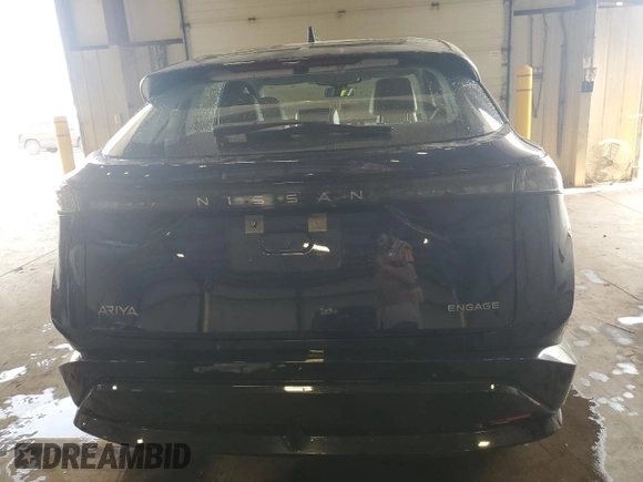 2023 Nissan ARIYA Engage with VIN JN1AF0BA8PM400533, listed as a Copart auction lot 54365085 with 25,251 mi miles and Salvage title. Bid and sale history available at DreamBid. Image 6.