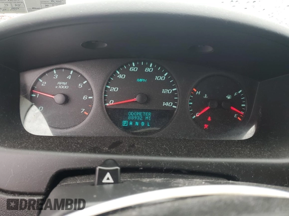 2012 Chevrolet Impala LS Fleet with VIN 2G1WF5E37C1252757, listed as a Copart auction lot 52836025 with 88,932 mi miles and Salvage Title. Bid and sale history available at DreamBid. Image 9.
