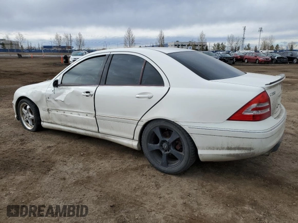 2007 Mercedes-Benz C 230 Sport with VIN WDBRF52H67F879967, listed as a Copart auction lot 52212585 with 201,975 mi miles and Salvage Title. Bid and sale history available at DreamBid. Image 2.