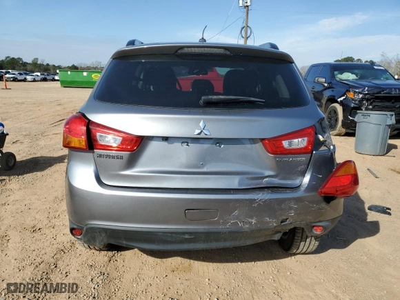 2015 Mitsubishi Outlander Sport SE with VIN 4A4AP4AU2FE013281, listed as a Copart auction lot 45862045 with 125,326 mi miles and Salvage Title. Bid and sale history available at carsss.com. Image 6.