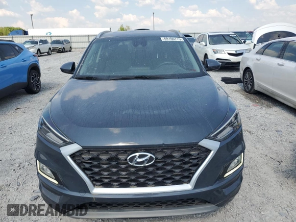 2020 Hyundai Tucson Sport with VIN KM8J3CAL2LU273598, listed as a Copart auction lot 59100775 with 77,954 mi miles and Salvage title. Bid and sale history available at DreamBid. Image 5.