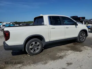 2019 Honda Ridgeline RTL-T with VIN 5FPYK2F62KB002624, listed as a Copart auction lot 50142765 with 62,947 mi miles and Salvage title. Bid and sale history available at DreamBid. Image 3.
