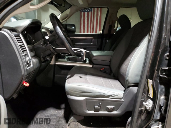 2018 Ram 1500 Big Horn with VIN 3C6RR7LT0JG154482, listed as a Copart auction lot 81870254 with 112,406 mi miles and Salvage title. Bid and sale history available at DreamBid. Image 7.