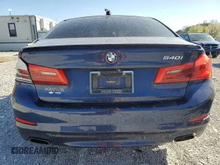 2018 BMW 5 Series 540i with VIN WBAJE5C56JWA93325, listed as a Copart auction lot 49583795 with Not Provided miles and Salvage Title. Bid and sale history available at carsss.com. Image 6.