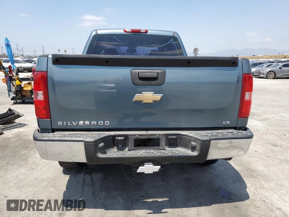 2007 Chevrolet Silverado 1500 Work Truck with VIN 2GCEC13CX71511867, listed as a Copart auction lot 54840485 with 126,447 mi miles and Salvage Title. Bid and sale history available at DreamBid. Image 6.