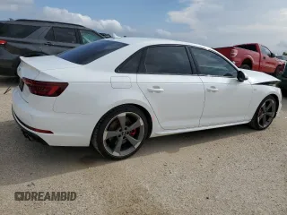 2018 Audi S4 Premium Plus with VIN WAUB4AF45JA115957, listed as a Copart auction lot 64978514 with 70,857 mi miles and Clean Title. Bid and sale history available at carsss.com. Image 3.