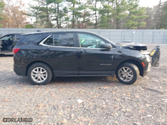 2023 Chevrolet Equinox LT with VIN 3GNAXUEG3PL241259, listed as a IAAI auction lot 40833921 with 34,057 mi miles. Bid and sale history available at carsss.com. Image 12.