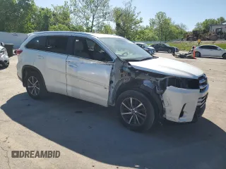 2017 Toyota Highlander XLE with VIN 5TDJZRFH9HS473495, listed as a Copart auction lot 57057035 with 123,709 mi miles and Clean title. Bid and sale history available at DreamBid. Image 4.