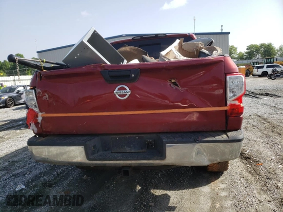 2017 Nissan Titan SV with VIN 1N6AA1EJ8HN573992, listed as a Copart auction lot 57311915 with 216,138 mi miles and Clean title. Bid and sale history available at DreamBid. Image 6.