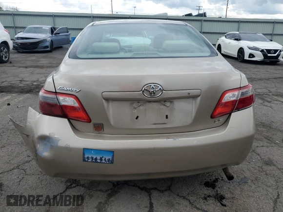 2009 Toyota Camry with VIN 4T1BE46K19U341452, listed as a Copart auction lot 55959275 with 163,601 mi miles and Salvage Title. Bid and sale history available at DreamBid. Image 6.