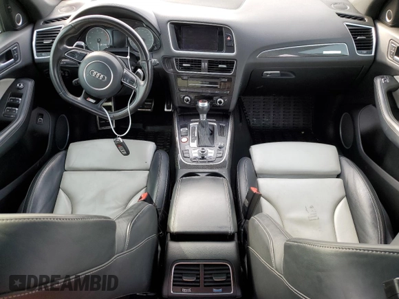 2015 Audi SQ5 Premium Plus with VIN WA1CGAFP8FA119608, listed as a Copart auction lot 75523853 with 91,171 mi miles. Bid and sale history available at carsss.com. Image 8.