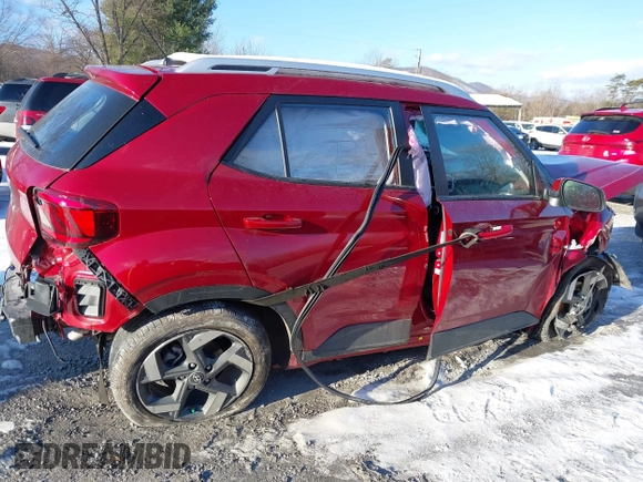 2024 Hyundai Venue SEL with VIN KMHRC8A33RU327385, listed as a IAAI auction lot 41247378 with 5,591 mi miles and . Bid and sale history available at DreamBid. Image 20.