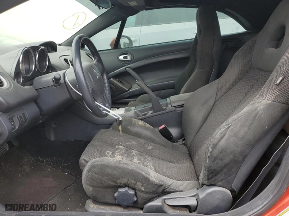 2008 Mitsubishi Eclipse GS with VIN 4A3AL25F98E039380, listed as a Copart auction lot 70479844 with 140,317 mi miles and Salvage Title. Bid and sale history available at carsss.com. Image 7.