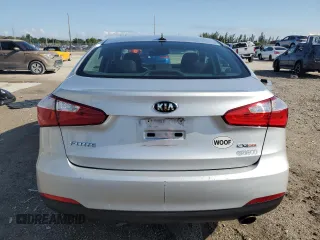 2015 Kia Forte EX with VIN KNAFX4A86F5333281, listed as a Copart auction lot 52072375 with 49,479 mi miles and Salvage Title. Bid and sale history available at carsss.com. Image 6.