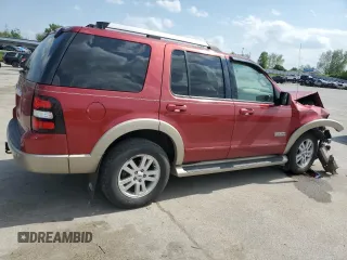 2006 Ford Explorer Eddie Bauer z VIN 1FMEU74E66UA43716, wystawiony jako Copart lot #54717655 z przebiegiem 191 275 mil mil oraz Szkody całkowita. Historia ofert i sprzedaży dostępna na DreamBid. Obrazek 3.