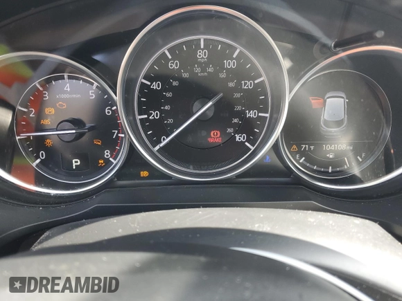 2022 Mazda CX-9 Touring Plus with VIN JM3TCBAY3N0609893, listed as a Copart auction lot 49701575 with 104,108 mi miles and Clean title. Bid and sale history available at DreamBid. Image 9.