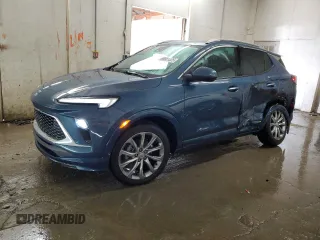 2024 Buick Encore GX Avenir with VIN KL4AMGSL2RB057630, listed as a Copart auction lot 89081825 with 6,096 mi miles and Salvage title. Bid and sale history available at DreamBid. Image 1.