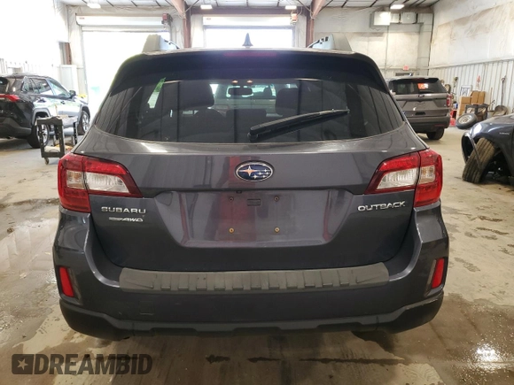 2016 Subaru Outback Premium with VIN 4S4BSBCC1G3312918, listed as a Copart auction lot 60292775 with 166,257 mi miles and Clean title. Bid and sale history available at DreamBid. Image 6.