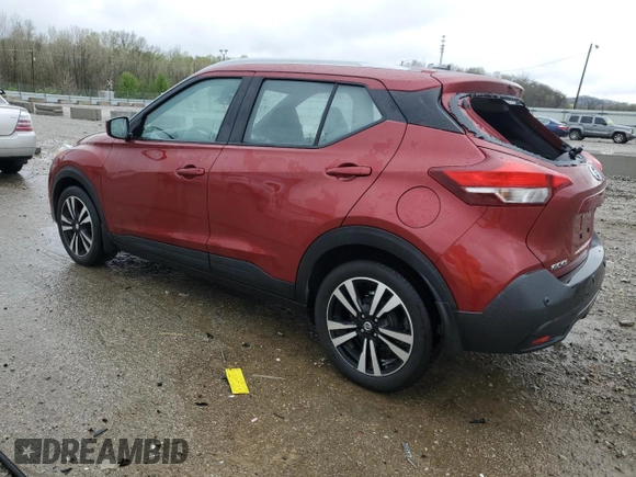 2020 Nissan Kicks SV z VIN 3N1CP5CV9LL514579, wystawiony jako Copart lot #51285935 z przebiegiem 42 882 mil mil oraz Czysty tytuł • Clean title. Historia ofert i sprzedaży dostępna na DreamBid. Obrazek 2.