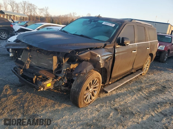 2020 Ford Expedition Max Limited with VIN 1FMJK1KT7LEA20020, listed as a Copart auction lot 48664785 with 123,785 mi miles and Salvage Title. Bid and sale history available at DreamBid. Image 1.