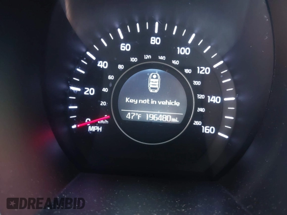 2015 Kia Optima EX with VIN 5XXGN4A77FG437245, listed as a IAAI auction lot 41560539 with 196,480 mi miles and . Bid and sale history available at DreamBid. Image 16.
