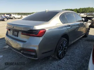 2021 BMW 7 Series 740i z VIN WBA7T2C08MCG07068, wystawiony jako Copart lot #58062205 z przebiegiem 37 121 mil mil oraz Czysty tytuł • Clean title. Historia ofert i sprzedaży dostępna na DreamBid. Obrazek 3.