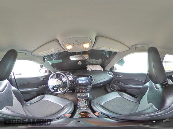 2021 Jeep Compass Altitude with VIN 3C4NJCBB7MT597532, listed as a Copart auction lot 51408535 with 87,085 mi miles and Salvage title. Bid and sale history available at DreamBid. Image 13.