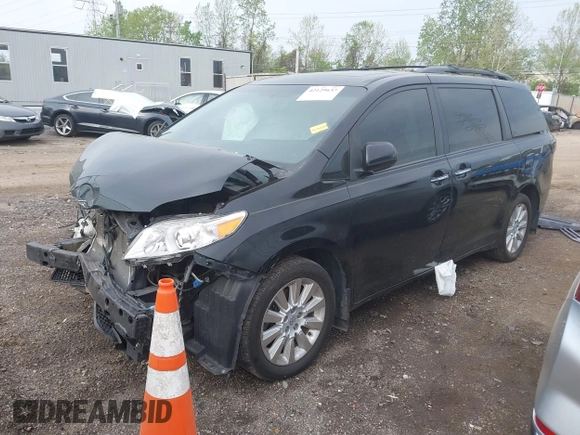 2015 Toyota Sienna Limited with VIN 5TDDK3DC9FS103425, listed as a IAAI auction lot 42129637 with 88,830 mi miles and . Bid and sale history available at DreamBid. Image 2.