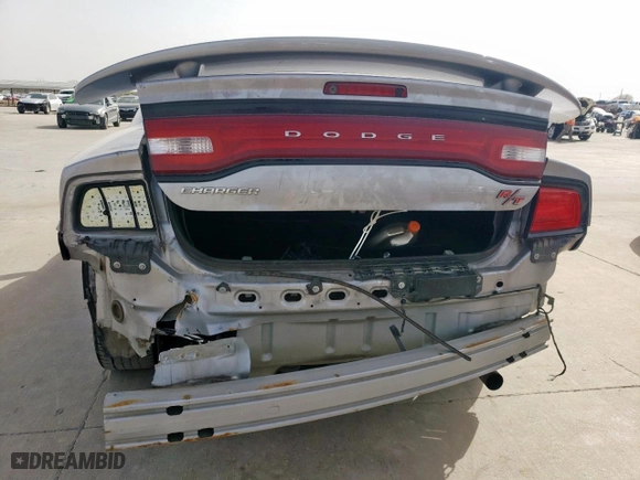 2014 Dodge Charger RT Plus with VIN 2C3CDXCTXEH295714, listed as a Copart auction lot 47591955 with 119,210 mi miles and Salvage Title. Bid and sale history available at carsss.com. Image 6.