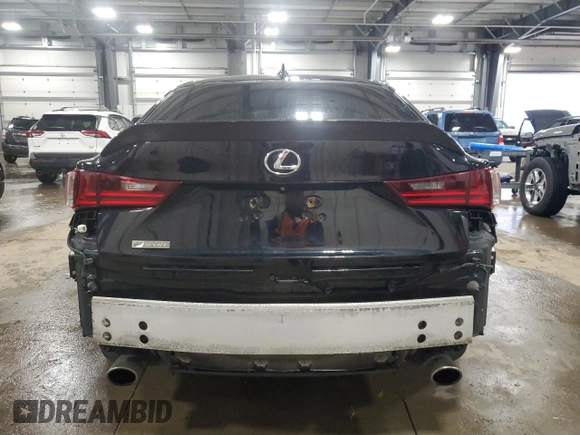 2015 Lexus IS 350 with VIN JTHCE1D29F5010035, listed as a Copart auction lot 81628184 with 121,441 mi miles and Salvage Title. Bid and sale history available at carsss.com. Image 6.