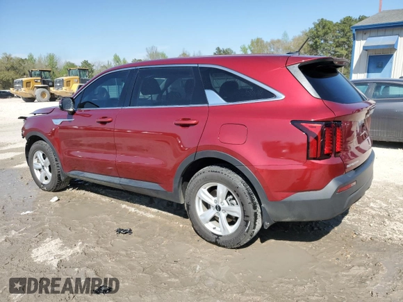 2023 Kia Sorento LX with VIN 5XYRG4LC0PG218413, listed as a Copart auction lot 50606205 with 15,587 mi miles and Non Repairable. Bid and sale history available at DreamBid. Image 2.