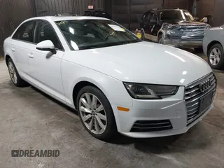 2017 Audi A4 Premium z VIN WAUANAF4XHA077628, wystawiony jako IAAI lot #42260302 z przebiegiem 72 325 mil mil oraz . Historia ofert i sprzedaży dostępna na DreamBid. Obrazek 1.