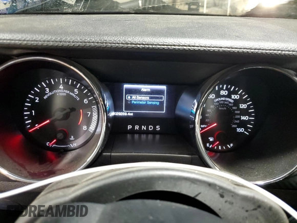 2017 Ford Mustang V6 with VIN 1FATP8EM2H5228637, listed as a Copart auction lot 43769155 with 29,259 mi miles and Salvage Title. Bid and sale history available at carsss.com. Image 9.