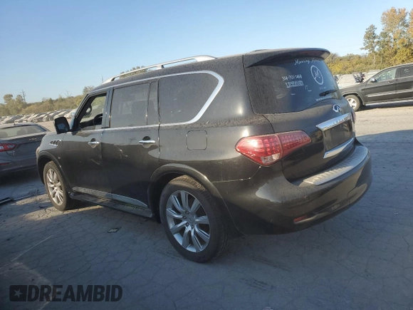 2011 Infiniti QX56 7-passenger with VIN JN8AZ2NEXB9004537, listed as a Copart auction lot 77822704 with 239,400 mi miles and Clean Title. Bid and sale history available at carsss.com. Image 2.