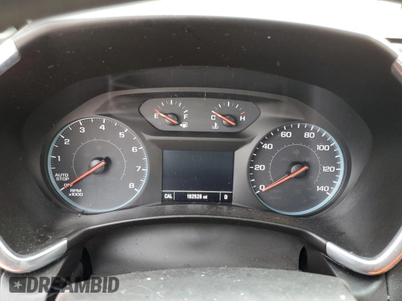 2018 Chevrolet Equinox LT with VIN 3GNAXJEV6JS528895, listed as a Copart auction lot 80143324 with 182,528 mi miles and Salvage Title. Bid and sale history available at carsss.com. Image 9.