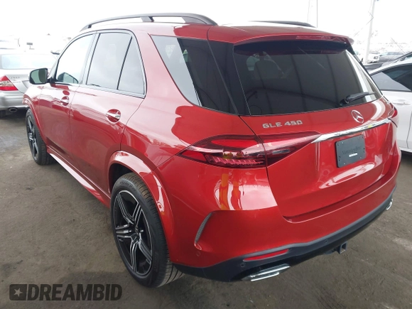 2024 Mercedes-Benz GLE 450 z VIN 4JGFB5KB8RB122490, wystawiony jako IAAI lot #42204415 z przebiegiem 18 324 mil mil oraz . Historia ofert i sprzedaży dostępna na DreamBid. Obrazek 3.